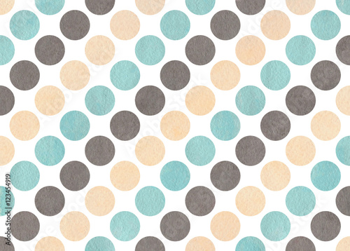 "Watercolor polka dot background." Stock photo and royalty-free images on Fotolia.com - Pic