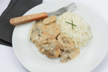 filet de pilet aux champignons 12102016