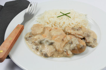 filet de pilet aux champignons 12102016
