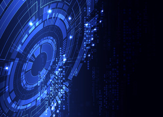 Abstract digital technology background. Vector illustration