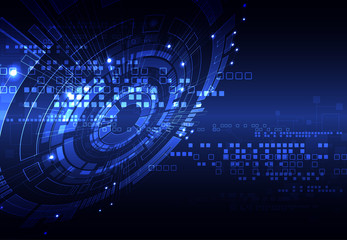 Abstract digital technology background. Vector illustration