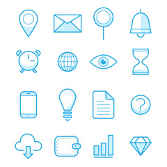 Web icons set