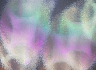 Color shiny motion on the wall of the mirror , Abstract background