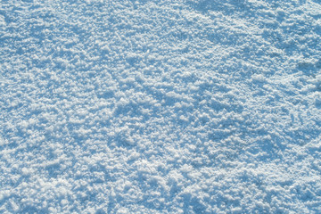 texture of the snow and ice crumbs