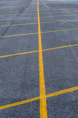 Fototapeta premium empty parking lot