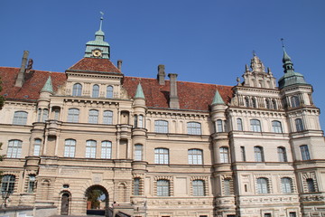 Fototapeta na wymiar Das Güstrower Schloss