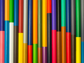 Background of colorful pencils