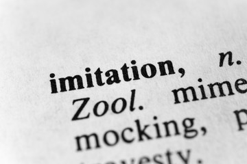 Obraz premium Imitation