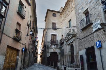 Fototapeta na wymiar Sabor de las calles de Toledo