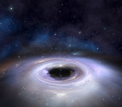 Black Hole In Space