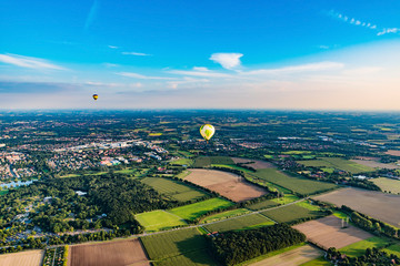 Ballonfahrt über Münster, Westfalen © Marc Jedamus