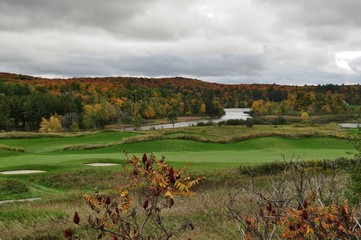 Golf  Course in Fall