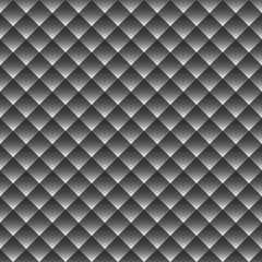 Grey white rhombus with gradient geometric seamless pattern