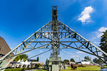 Obraz premium Industriedenkmal Zeche Zollern in Dortmund, Deutschland