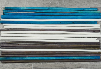 scented colored wooden chopsticks