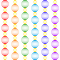 ball beads background pattern