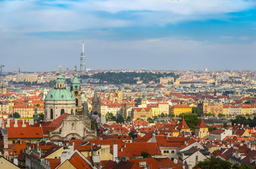 Naklejka na ściany i meble Prague from Hradčany