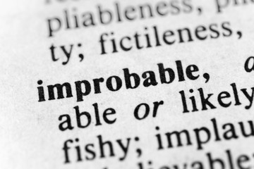 Obraz premium Improbable