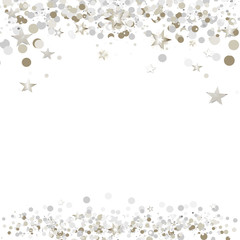 Konfetti Sterne Hintergrund