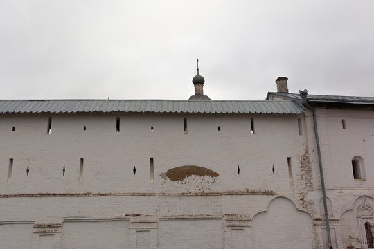 VOLOGDA, RUSSIA. The Spaso-Prilutsky Monastery is a Russian Orthodox monastery.