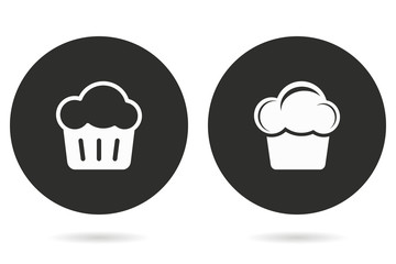 Cake - vector icon.