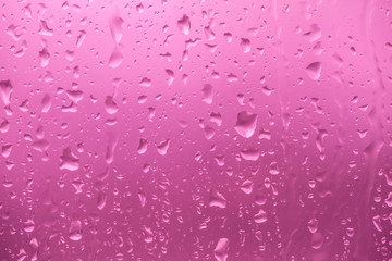 pink color water drop for background