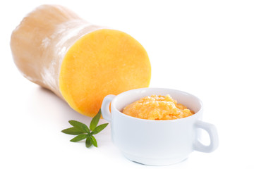 pumpkin porridge in a bowl