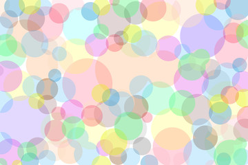 texture from multicolored circles