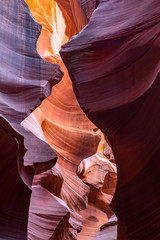 Antelope Canyon in Arizona, USA.