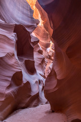 Antelope Canyon in Arizona, USA.