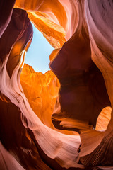 Antelope Canyon in Arizona, USA.