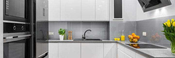 White new kitchen