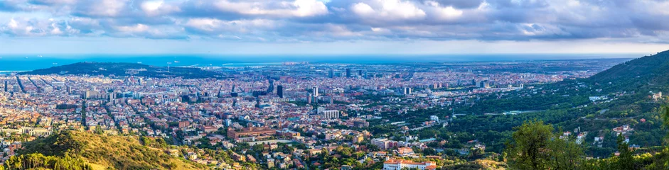 Panoramablick auf Barcelona © Sergii Figurnyi