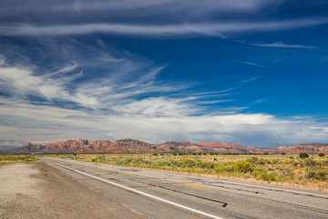 Obraz premium Desert landscape in Utah, USA.