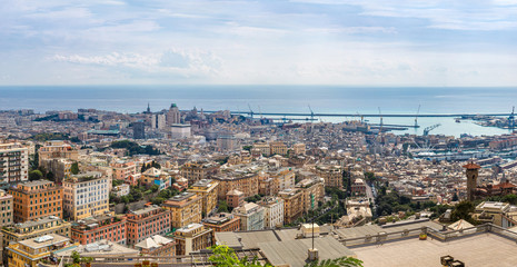 Port of Genoa in Italy