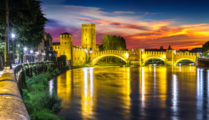 Castle Vecchio in Verona, Italy