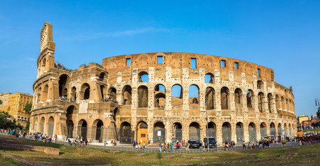 Naklejka premium Colosseum in Rome, Italy