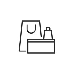 Shopping Icon, Vector