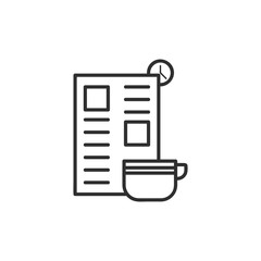 Breakfast Icon, Vector