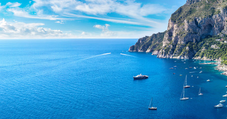 Capri island  in Italy