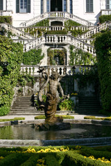 Obraz premium Villa Carlotta at Canedabbia on the Lake Como