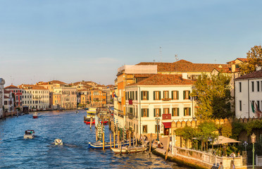 Naklejka na ściany i meble Canal Grande in Venice, Italy