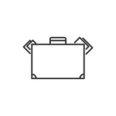 Briefcase Icon, Vector