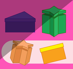 Vintage Design Gift Boxes