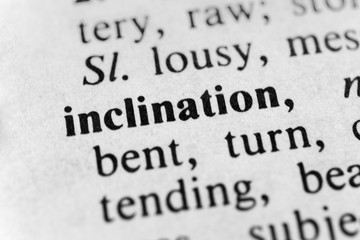 Inclination