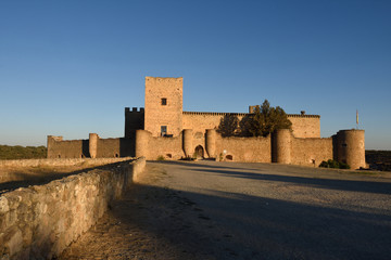 Fototapeta na wymiar Castle of Pedraza, Segovia province, Castilla-Leon, Spain