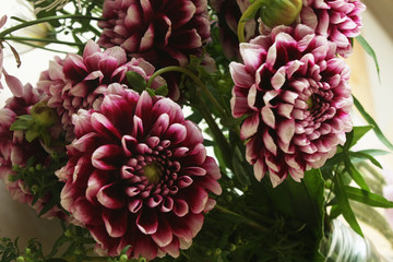 Autumn chrysanthemum bouquet