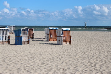 Srandkorb geschlossen