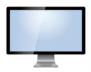Fototapeta premium Monitor tv lcd/led