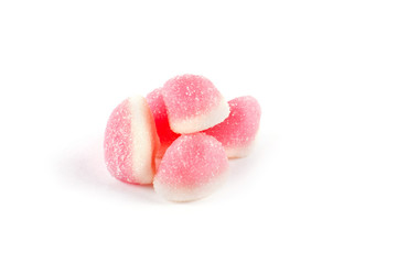 Colorful candy and marshmallows